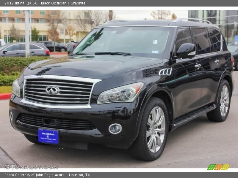 Black Obsidian / Graphite 2012 Infiniti QX 56
