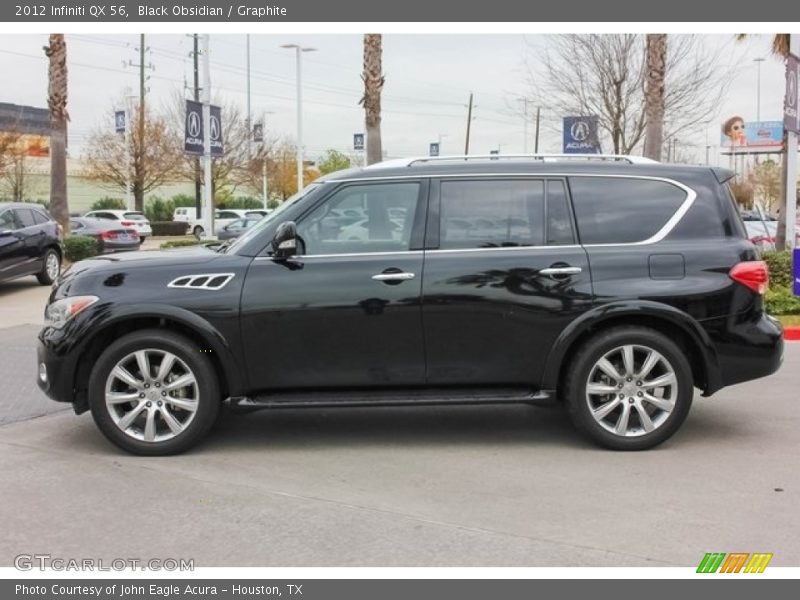 Black Obsidian / Graphite 2012 Infiniti QX 56