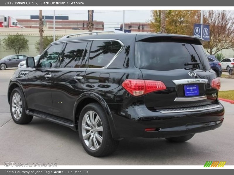 Black Obsidian / Graphite 2012 Infiniti QX 56