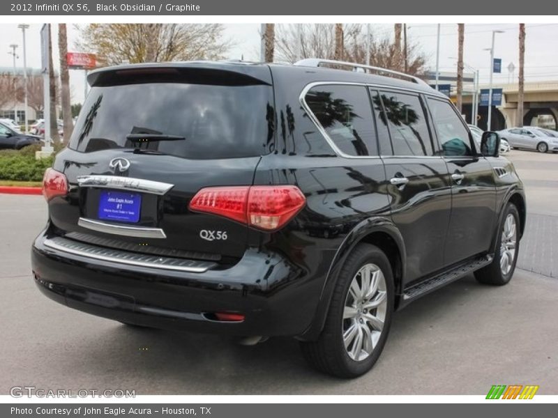 Black Obsidian / Graphite 2012 Infiniti QX 56