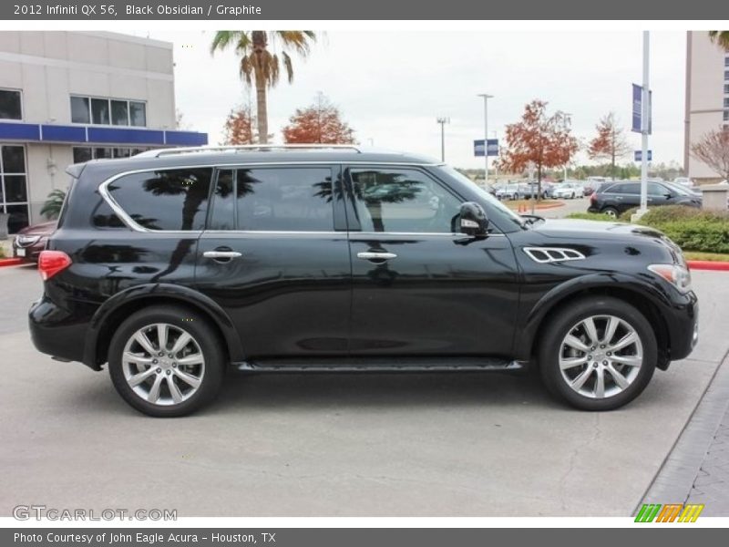 Black Obsidian / Graphite 2012 Infiniti QX 56