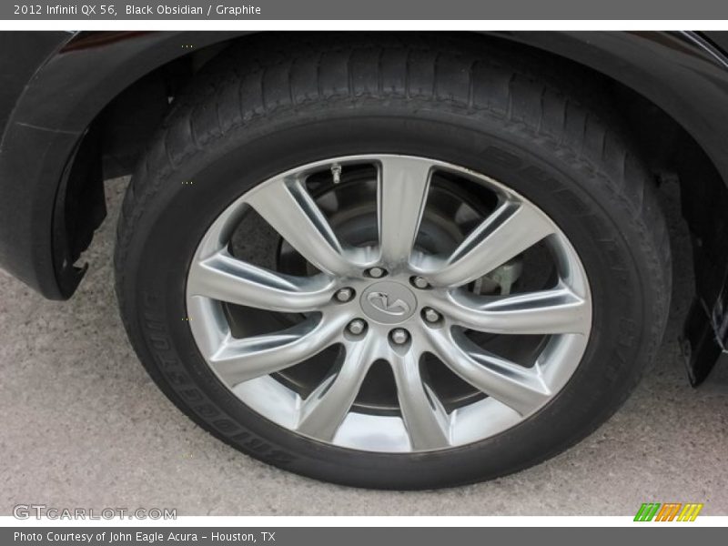 Black Obsidian / Graphite 2012 Infiniti QX 56