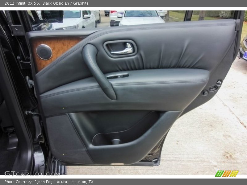Black Obsidian / Graphite 2012 Infiniti QX 56