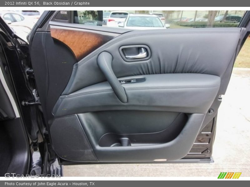 Black Obsidian / Graphite 2012 Infiniti QX 56