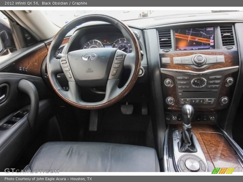Black Obsidian / Graphite 2012 Infiniti QX 56