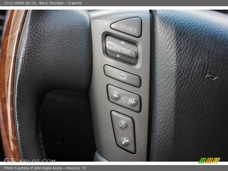 Black Obsidian / Graphite 2012 Infiniti QX 56