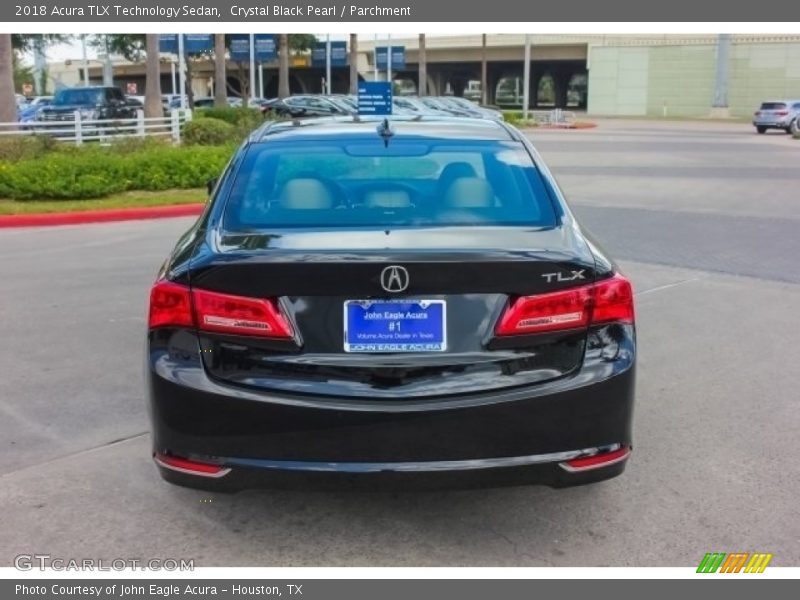 Crystal Black Pearl / Parchment 2018 Acura TLX Technology Sedan