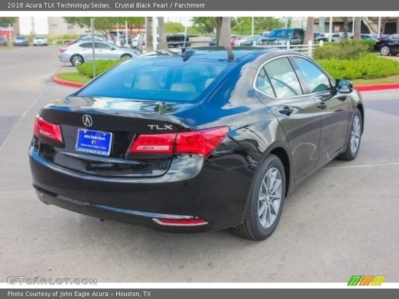 Crystal Black Pearl / Parchment 2018 Acura TLX Technology Sedan