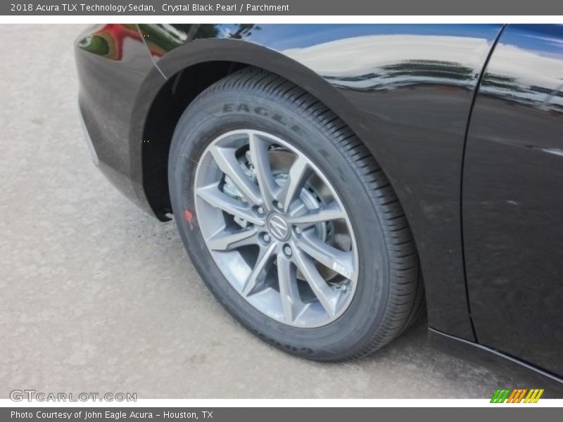 Crystal Black Pearl / Parchment 2018 Acura TLX Technology Sedan