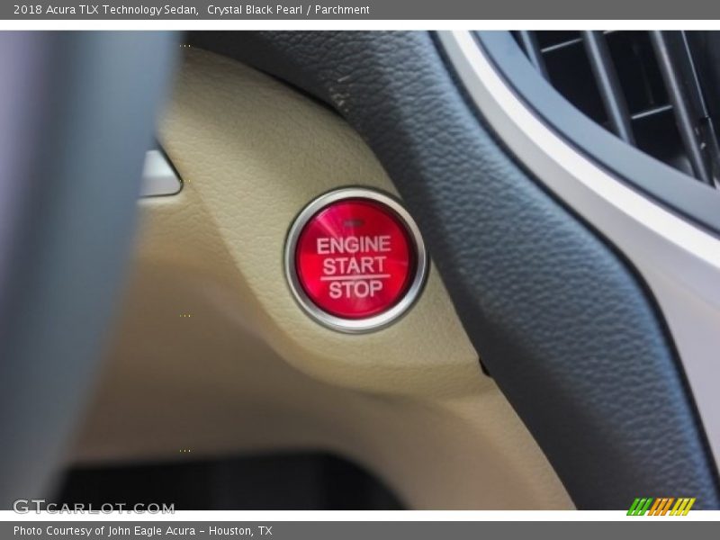 Crystal Black Pearl / Parchment 2018 Acura TLX Technology Sedan
