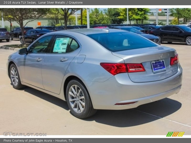 Lunar Silver Metallic / Graystone 2018 Acura TLX Sedan