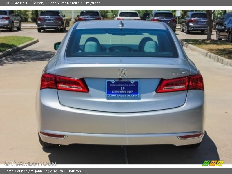 Lunar Silver Metallic / Graystone 2018 Acura TLX Sedan