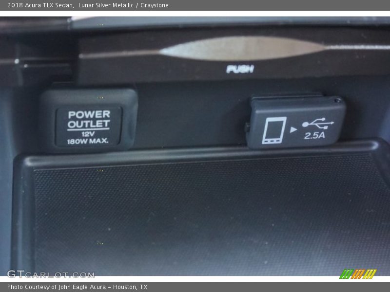 Lunar Silver Metallic / Graystone 2018 Acura TLX Sedan