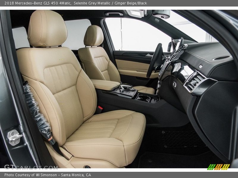 Selenite Grey Metallic / Ginger Beige/Black 2018 Mercedes-Benz GLS 450 4Matic
