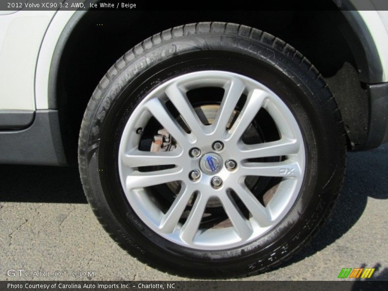 Ice White / Beige 2012 Volvo XC90 3.2 AWD