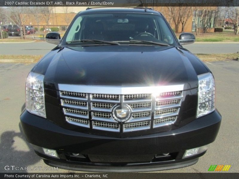 Black Raven / Ebony/Ebony 2007 Cadillac Escalade EXT AWD