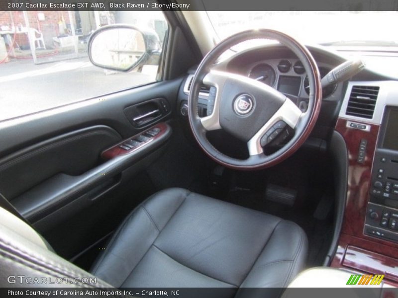 Black Raven / Ebony/Ebony 2007 Cadillac Escalade EXT AWD