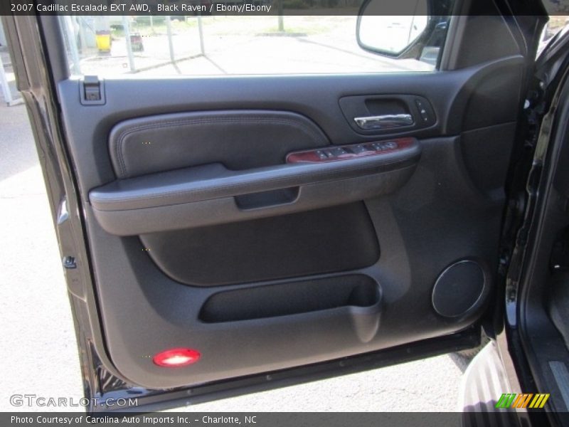 Black Raven / Ebony/Ebony 2007 Cadillac Escalade EXT AWD