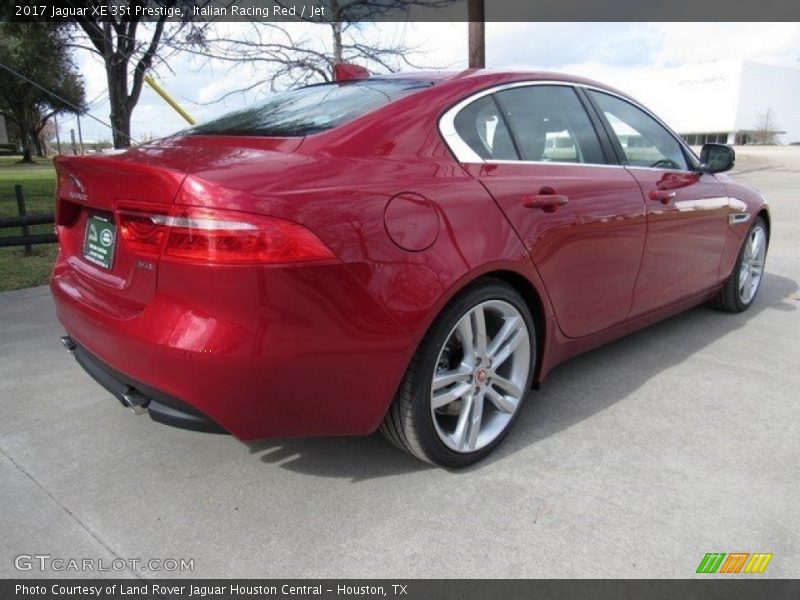 Italian Racing Red / Jet 2017 Jaguar XE 35t Prestige
