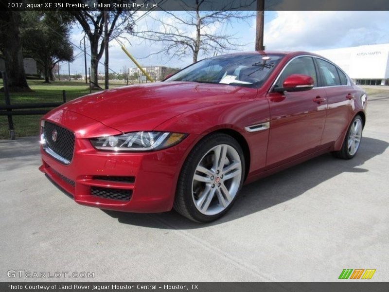 Italian Racing Red / Jet 2017 Jaguar XE 35t Prestige
