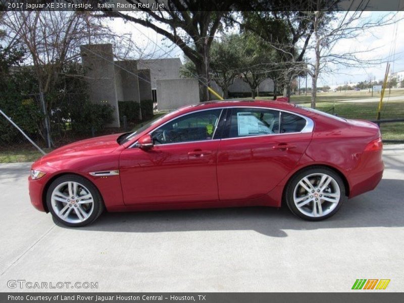 Italian Racing Red / Jet 2017 Jaguar XE 35t Prestige