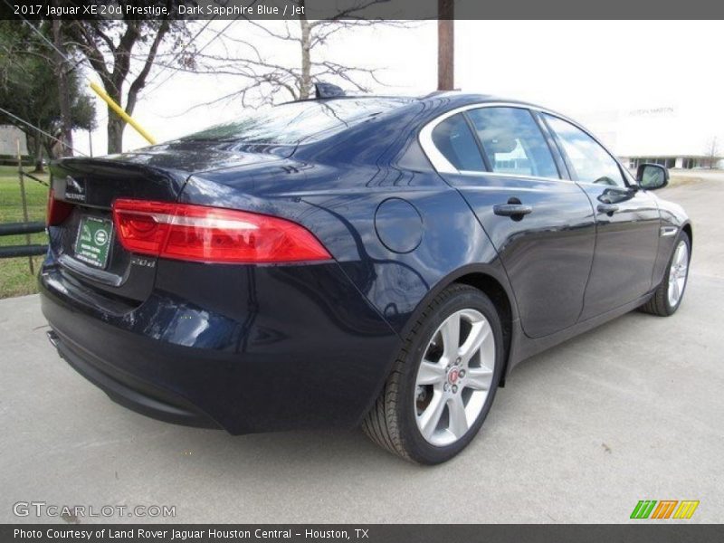 Dark Sapphire Blue / Jet 2017 Jaguar XE 20d Prestige