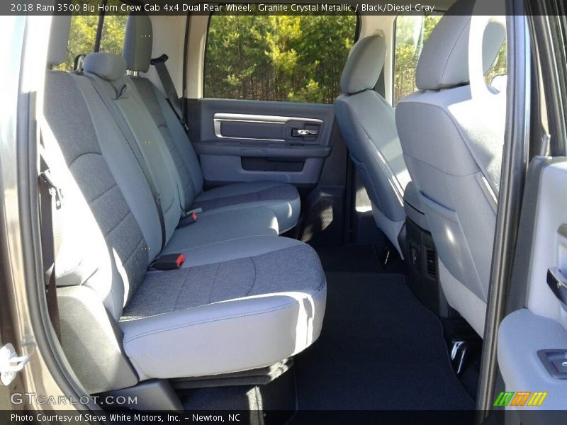 Granite Crystal Metallic / Black/Diesel Gray 2018 Ram 3500 Big Horn Crew Cab 4x4 Dual Rear Wheel