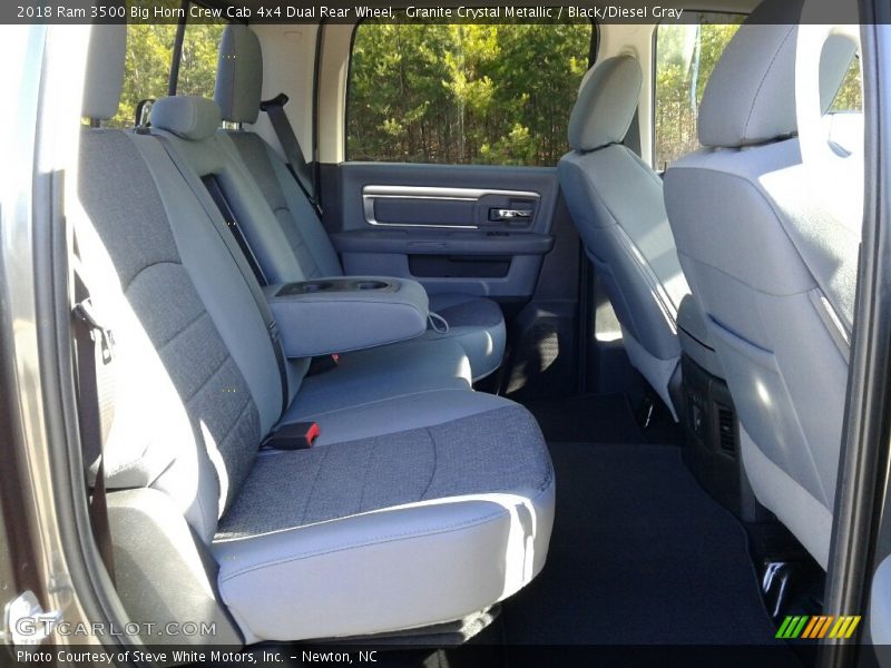 Granite Crystal Metallic / Black/Diesel Gray 2018 Ram 3500 Big Horn Crew Cab 4x4 Dual Rear Wheel