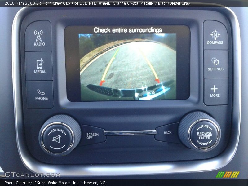 Granite Crystal Metallic / Black/Diesel Gray 2018 Ram 3500 Big Horn Crew Cab 4x4 Dual Rear Wheel