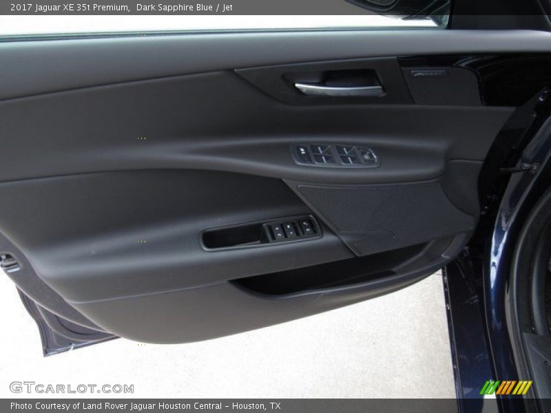 Dark Sapphire Blue / Jet 2017 Jaguar XE 35t Premium