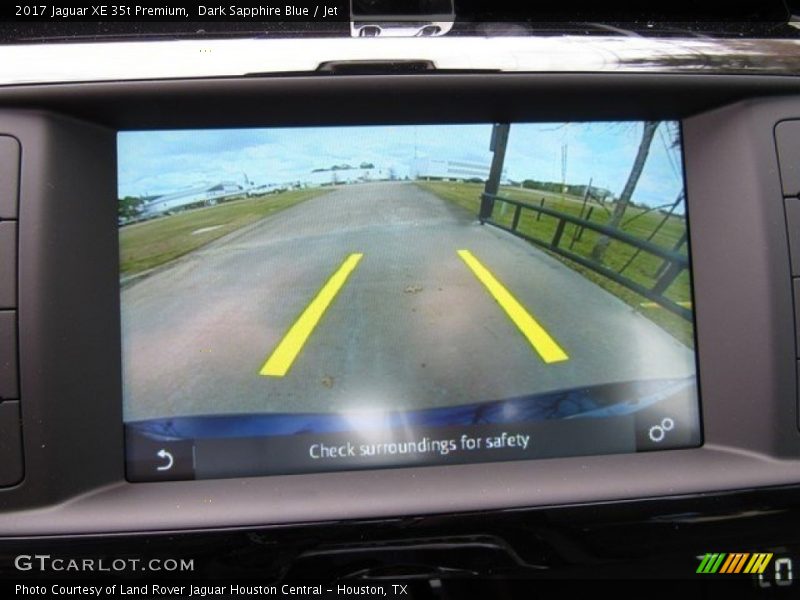 Dark Sapphire Blue / Jet 2017 Jaguar XE 35t Premium