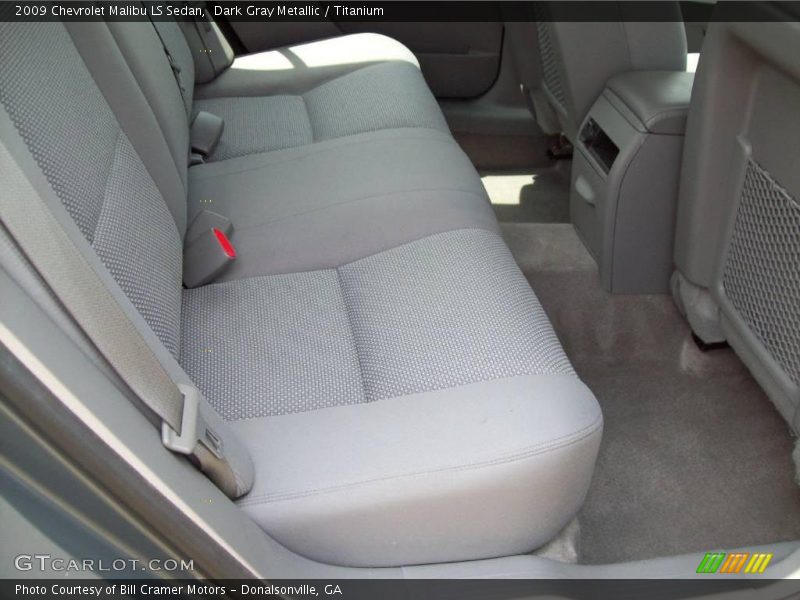 Dark Gray Metallic / Titanium 2009 Chevrolet Malibu LS Sedan