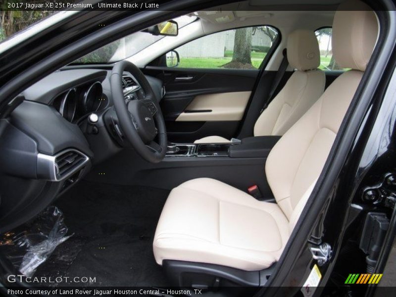 Ultimate Black / Latte 2017 Jaguar XE 25t Premium