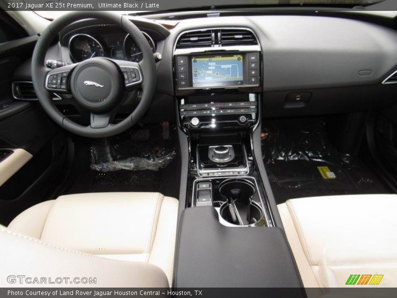 Ultimate Black / Latte 2017 Jaguar XE 25t Premium