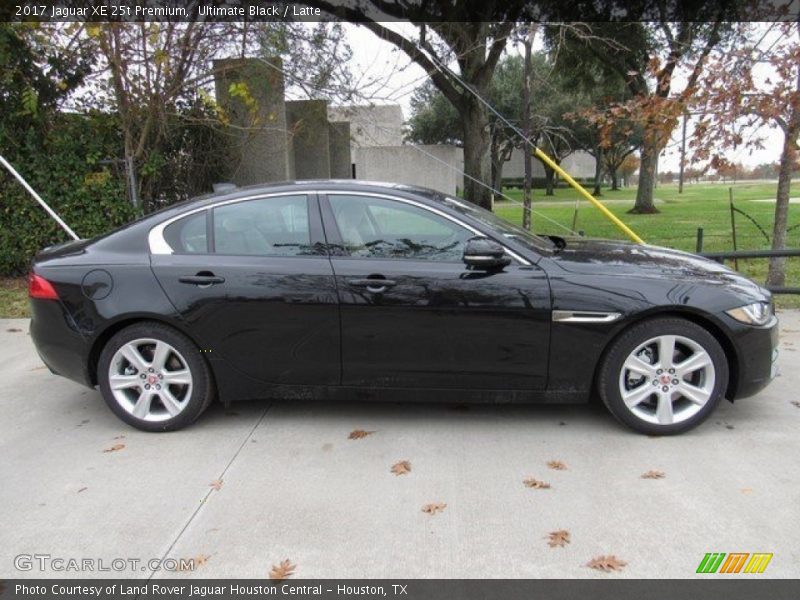Ultimate Black / Latte 2017 Jaguar XE 25t Premium