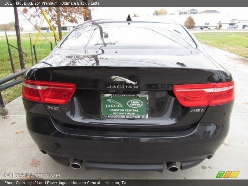 Ultimate Black / Latte 2017 Jaguar XE 25t Premium
