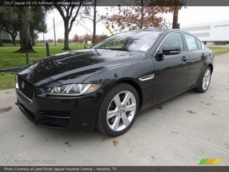 Ultimate Black / Latte 2017 Jaguar XE 25t Premium