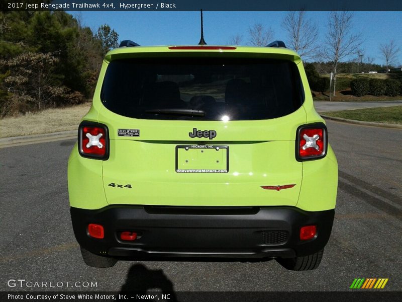 Hypergreen / Black 2017 Jeep Renegade Trailhawk 4x4
