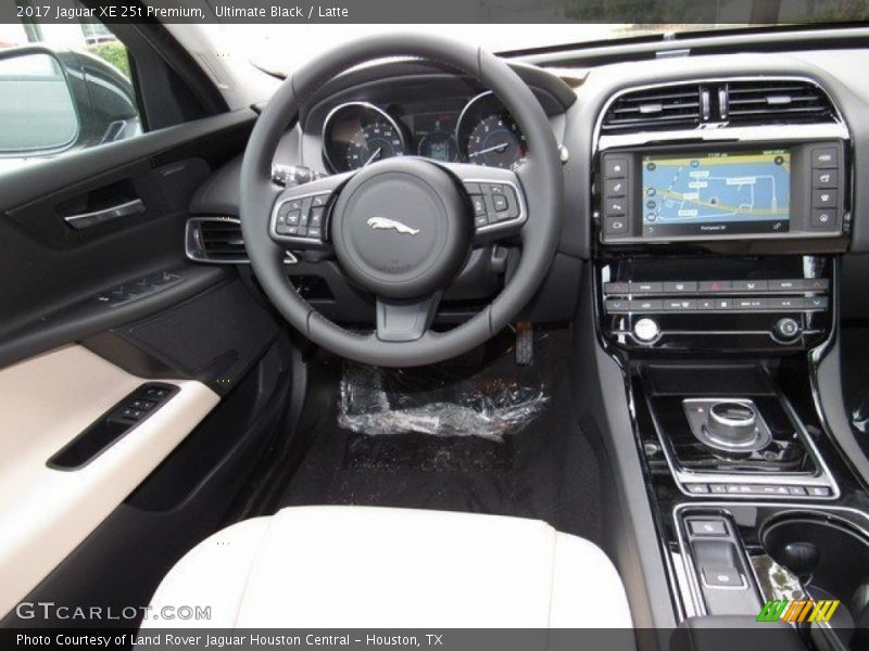 Ultimate Black / Latte 2017 Jaguar XE 25t Premium