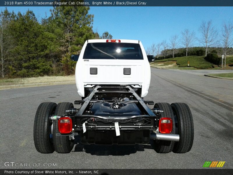 Bright White / Black/Diesel Gray 2018 Ram 4500 Tradesman Regular Cab Chassis