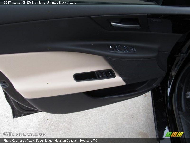 Ultimate Black / Latte 2017 Jaguar XE 25t Premium