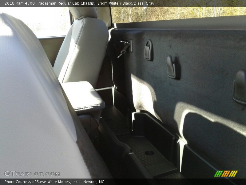 Bright White / Black/Diesel Gray 2018 Ram 4500 Tradesman Regular Cab Chassis