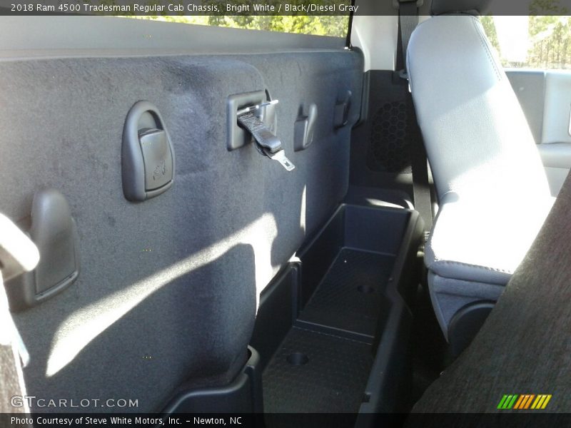 Bright White / Black/Diesel Gray 2018 Ram 4500 Tradesman Regular Cab Chassis