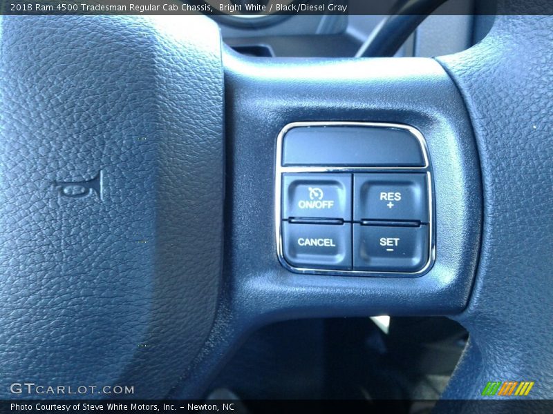 Bright White / Black/Diesel Gray 2018 Ram 4500 Tradesman Regular Cab Chassis
