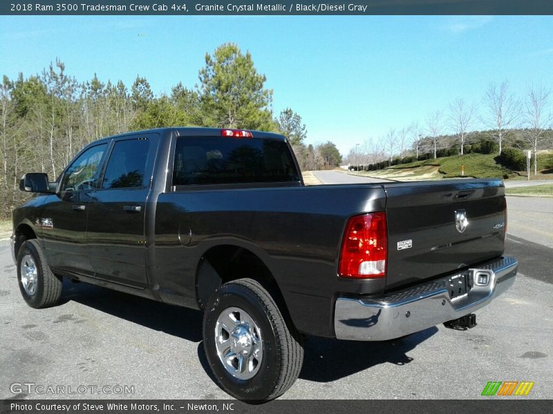 Granite Crystal Metallic / Black/Diesel Gray 2018 Ram 3500 Tradesman Crew Cab 4x4