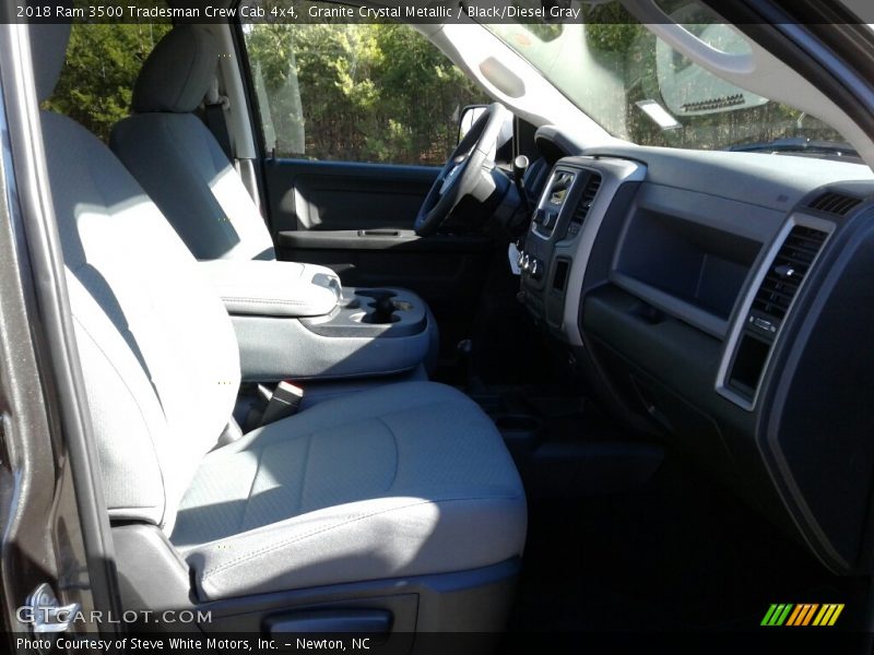 Granite Crystal Metallic / Black/Diesel Gray 2018 Ram 3500 Tradesman Crew Cab 4x4