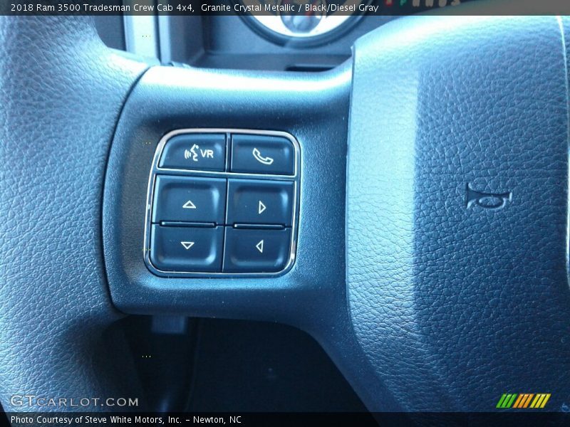 Granite Crystal Metallic / Black/Diesel Gray 2018 Ram 3500 Tradesman Crew Cab 4x4