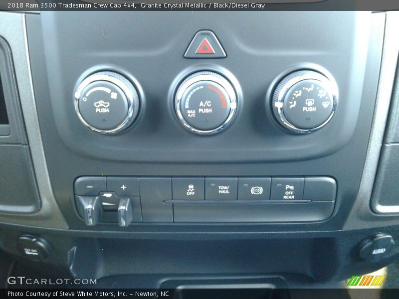 Granite Crystal Metallic / Black/Diesel Gray 2018 Ram 3500 Tradesman Crew Cab 4x4