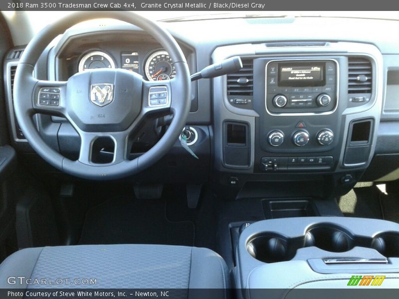 Granite Crystal Metallic / Black/Diesel Gray 2018 Ram 3500 Tradesman Crew Cab 4x4