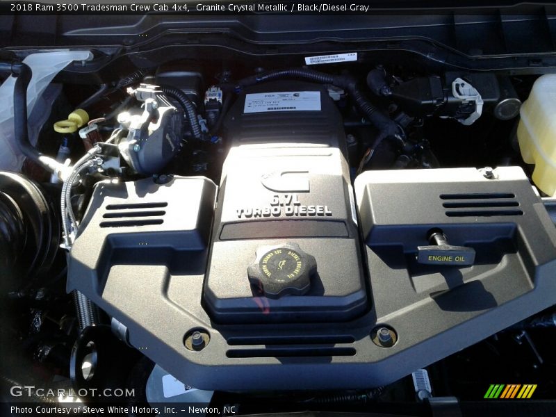 Granite Crystal Metallic / Black/Diesel Gray 2018 Ram 3500 Tradesman Crew Cab 4x4